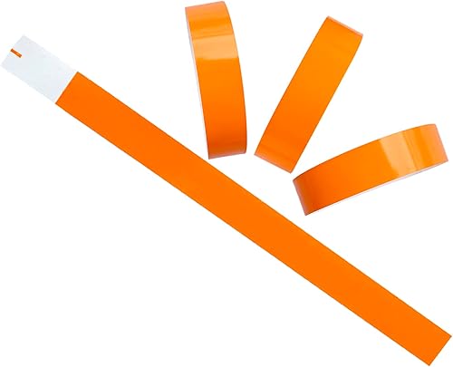 Muñequeras para eventos, pulseras de papel son desechables de color, pulseras de eventos para fiestas, conciertos, identificación de admisión