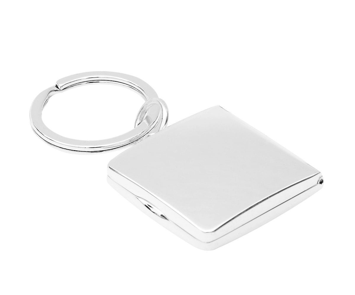 Design Medaillon Mit Gravur Silber Zum Aufklappen 2 Fotos Foto Schlüsselanhänger Rahmen Bilderrahmen Eckig Amulett Schmuck Aufklappbar Öffnen Freundschaft