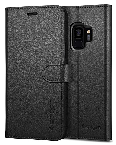 Spigen Wallet S Designed for Samsung Galaxy S9 Case (2018) - Black