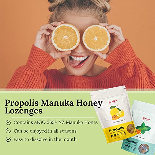 Lozenges Pack Hi Well Propolis Manuka Honey 500g miniatura 4