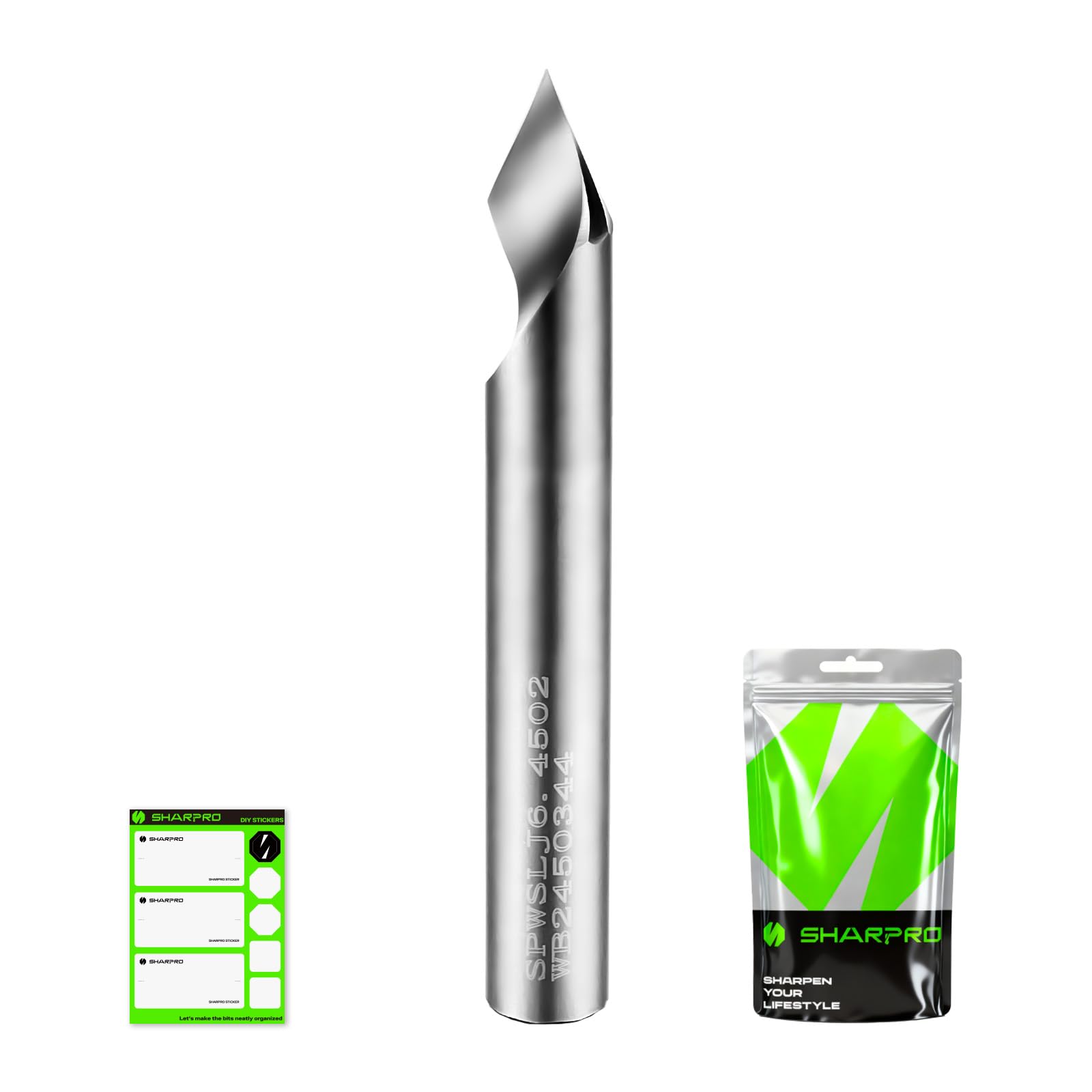 60 Degree V-Bit Router Bit - CNC & Hand Tools -21