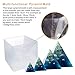 LET'S RESIN Pyramid Molds for Resin,Large Silicone Pyramid Molds,Silicone Resin Molds for DIY Memorial Gifts, Jewelry,Great for Paperweight, Home Decoration(Height:15cm/5.9inch)