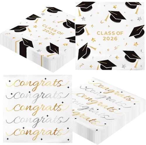 Congrats Graduation Napkins - 50pcs 2Ply
