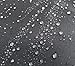 QUICK STAR Paravent Outdoor Wetterfest 150 x 190 cm Grau | Raumteiler Stellwand Innen | Garten & Balkon Sichtschutz Blickdicht