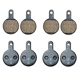 AHL Bicycle Semi-Metallic Disc Brake Pads for Tektro Novela 2011 Lyra IOX.11 I0x 10x MTB Bike (1...