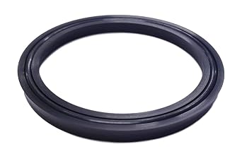 1" X 1 1/4" X 1/8" Piston/Rod Loaded U-Cup Seal, Square Straight Lip 95 Duro TPU Shell W/ 70 Duro O-Ring