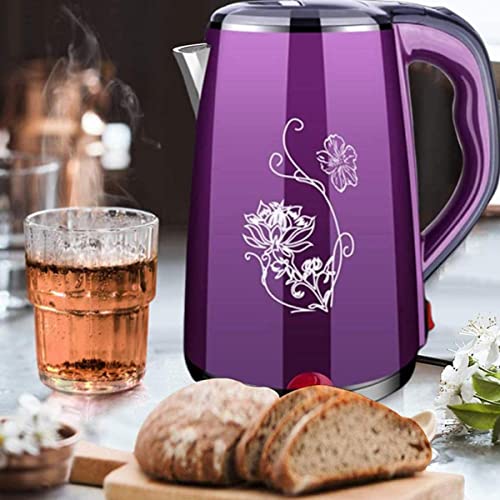 Bouilloire en acier inoxydable améliorée 1,5 L violet élégant - 7