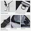 Sacoche Homme Bandouliere, Sac à BandoulièRe éTanche & Poche De Blocage Frid Pour Homme Et Femme, Sling Sac De Poitrine RandonnéE Petit TéLéPhone Portable Chest Crossbody Bag Pour Le Quotidien #4