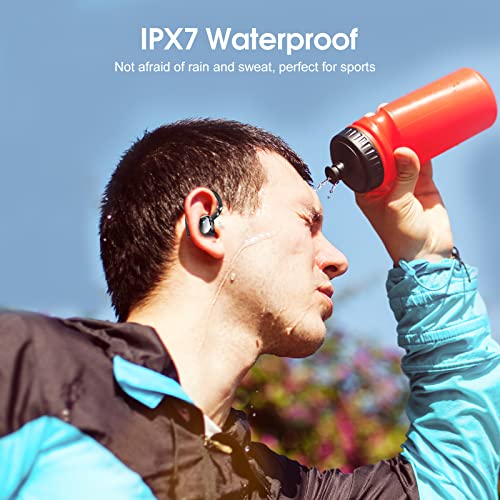 Auriculares-Inalambricos-Deportivos-Hi-Fi-Estereo-Auriculares-Bluetooth-52-con-Microfono-Carga-Rapida-USB-C-Pantalla-LED-IPX7-Impermeable-Cascos-Inalambricos-Bluetooth-con-Gancho-Negro