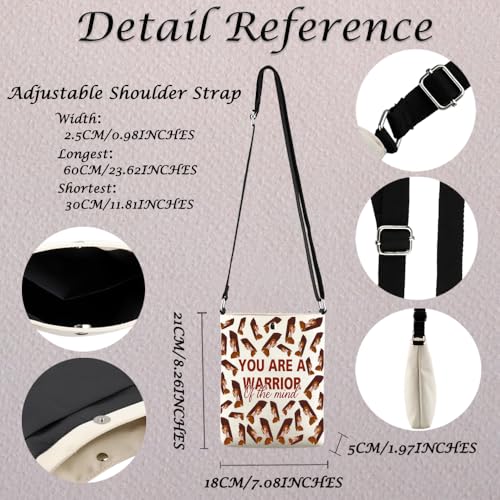 Image of MNIGIU Musical Inspired Gift Musical Crossbody Bag Musical Merch For Musical Lover