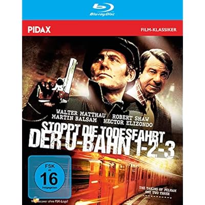 Stoppt die Todesfahrt der U-Bahn 1-2-3 (The Taking of Pelham One Two Three) / Spannender Kultthriller mit Starbesetzung