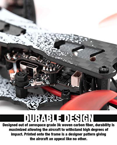 Eariy Drohne,Tinyhawk 2 Freestyle 2,5 Zoll 2s 200 MW 7000 kV RunCam Nano2 FPV Racing Drone,FPV Quadcopter mit 1080p HD… – Bild 6