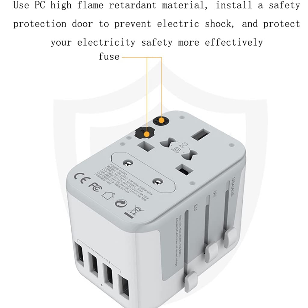 Gniazdo międzynarodowe przetwornice International Plug Converter, Universal International Travel Power Adapter, Adapter europejski, na całym świecie AC. Adaptery wylotowe adapter wtyczki zasilania