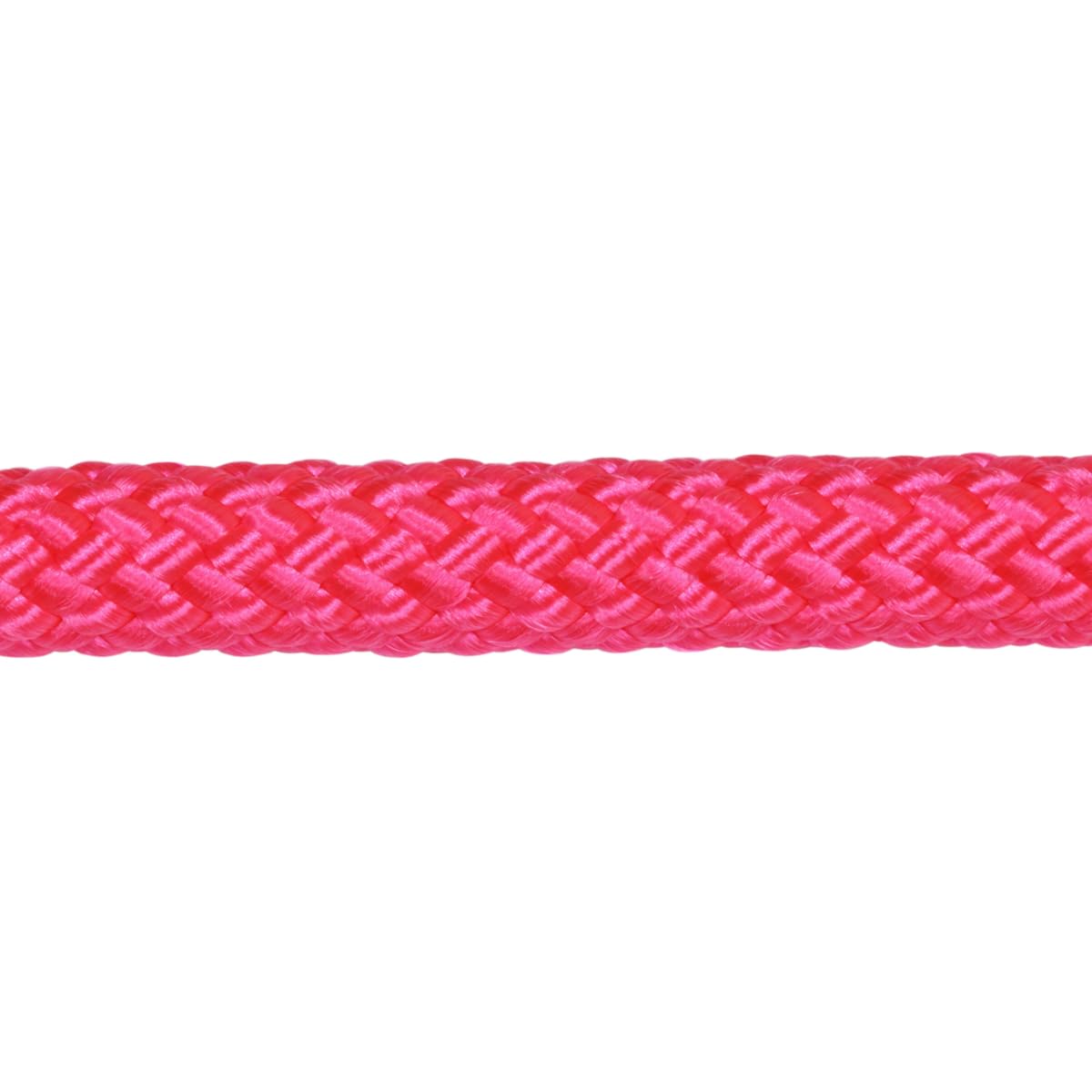 Corderie Italiane 006103196 Doppia treccia skipper alta tenacità, rosa flu, 6 mm - 10 metri