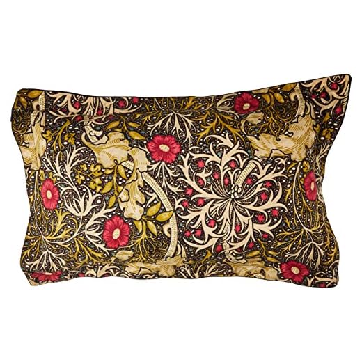 Morris & Co Morris Seaweed Oxford kuddfodral, svart
