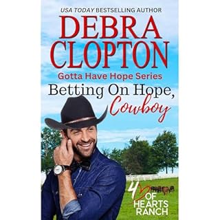 Betting on Hope, Cowboy Audiobook By Debra Clopton cover art