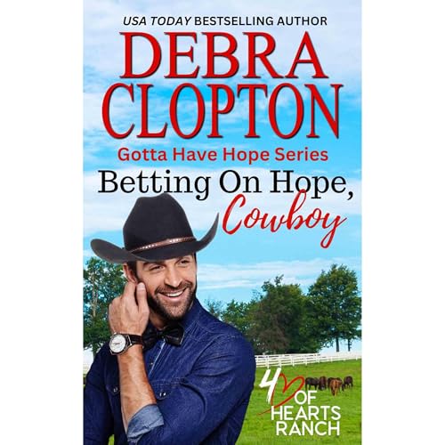 Betting on Hope, Cowboy Audiolibro Por Debra Clopton arte de portada