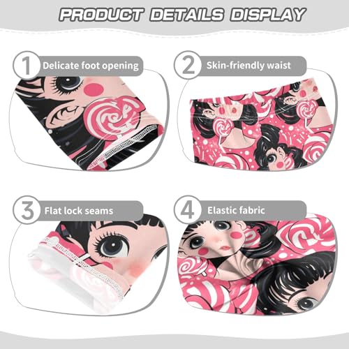 Lollipop Girl Kids Baby Girls Cotton Leggings Comfortable Full Length Leg Yoga Pants Sports3