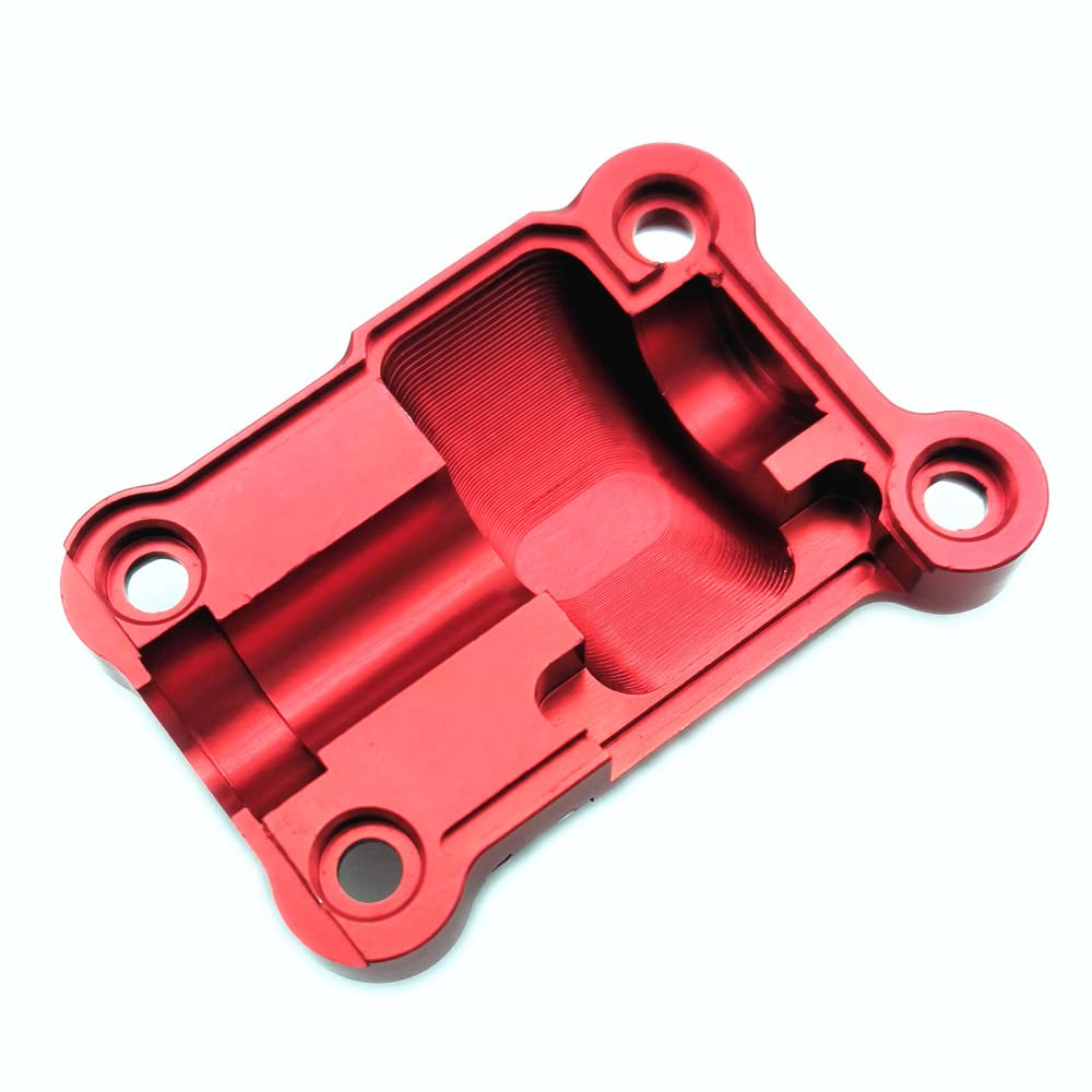 Amazon.com: Aluminum Rear Gear Cover - 1PC Red for Traxxas XMAXX X