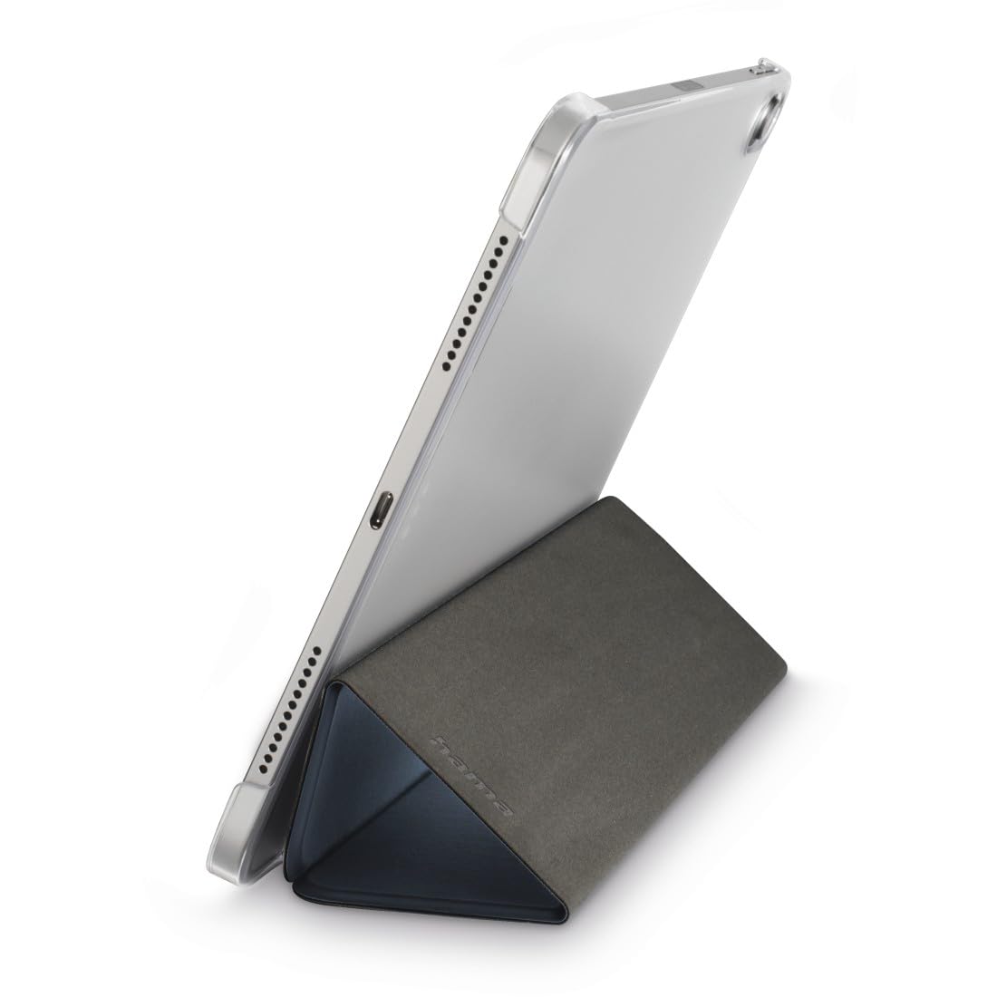 Etui pokrowiec futerał Hama Fold Clear dla iPad 11" 11 gen 2025, Granatowe, Lekka i Smukła Ochrona, Wygodna Podstawka, Wbudowany Magnes