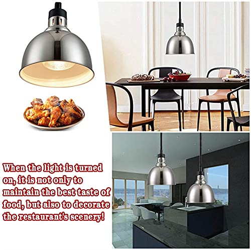 Commerciële Voedsel Warmtelamp, Professionele Voedselverwarmingsverwarmerlamp Voor Thuis Keuken, Restaurant En Buffet… - Afbeelding 3