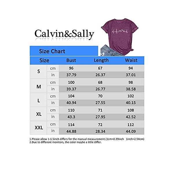 Mountain-Heartbeat-T-Shirts-for-Women-Casual-Hiking-Athletic-Short-Sleeve-Camping-Travel-Graphic-Tees-Tops Mountain Tshirts Shirts for Women Hiking Graphic Tees Funny Print Crewneck Shirts Cute Vintage Summer Tops Short Sleeve Casual Tees Novelty Tshirts Purple,M