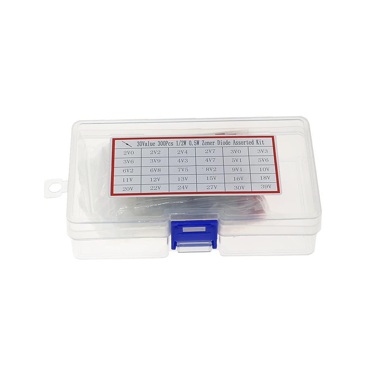 Kit assorti de diode Zener 300 pcs 0.5W pour vos composants DIY