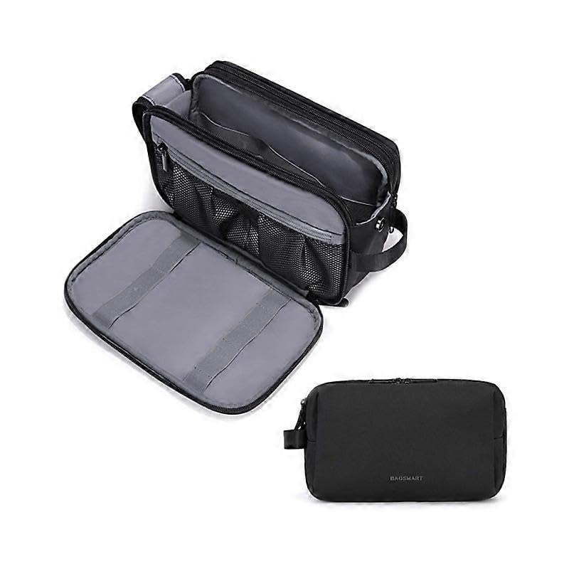 Trousse de maquillage et toilette étanche contre les fuites de liquide en voyage Dww