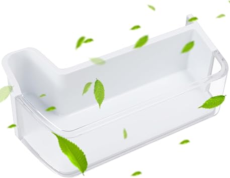 DA97-12653A Refrigerator Door Shelf Bin Compatible with Sam-sung RF263TEAE, RF263BEAE, RF265BEAESR, RF265BEAESG Bottom Left Replacement Replaces 3973523 PS4176656 AP5622629 EAP4176656