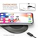 Trianium Wireless Charger, Qi-Certified Wireless Charging Pad Base Compatible iPhone 13/12/11/XS/XS Max/XR/X/8/8 Plus, 10W Fast Charger for Galaxy S21/S20/S10/S10+/S10e/S9 Note (No AC Adapter)