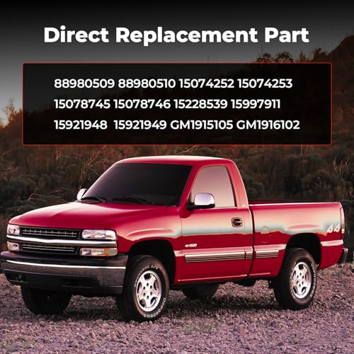 KARPAL Tailgate Hardware Rebuild Kit Compatible with 1999-2006 Chevy Silverado GMC Sierra w/Handle Bezel Latch Cable Hinge Rod Clip Bolt by KARPAL - Image 3