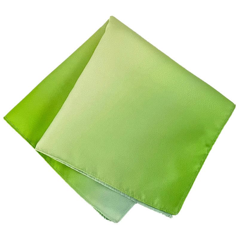 Japan Wrap The Cloth Cotton Line, 52/70cm 6szt. Żółto-zielona wielokrotnego użytku ściereczka do pakowania(Green,70 * 70cm 6pcs)