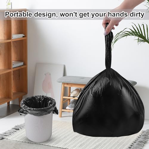 Image of Sponge Individually Wrapped, Kitchen Dishs Sponge Bulk Cleaning Sponges Scouring Pads, Small Trash Bags Bulk Black Bin Liners Garbage Bags for Camping, Travel, Hotel (40 Pack) (Black Gray)