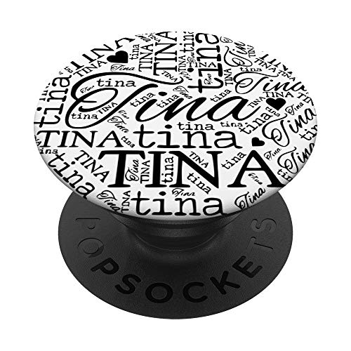 Tina nome fresco personalizzato giornale parola