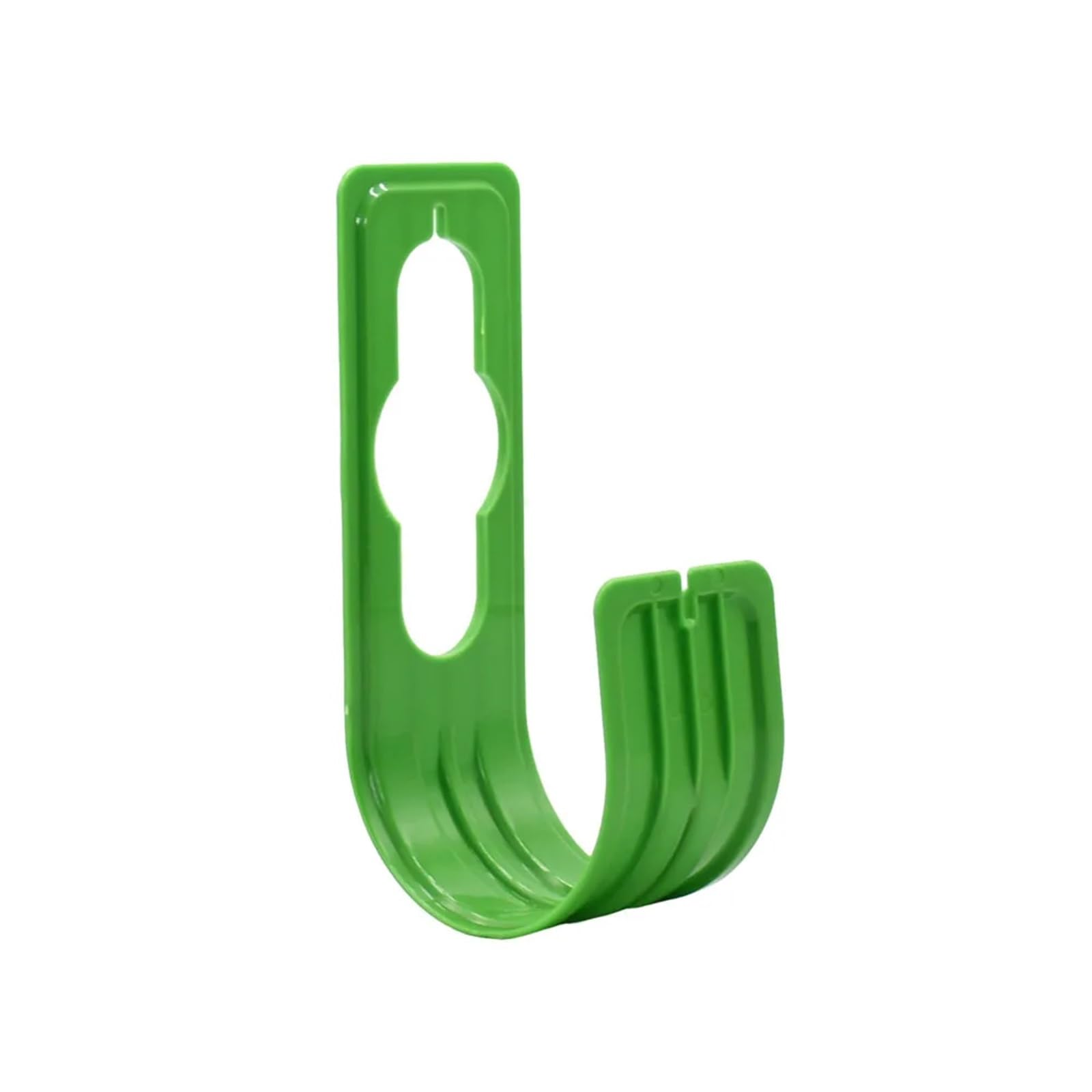 Fbanulpex Green Expanding Garden Hose Holder, 2Pcs Multicolor Wall Mounted Garden Hose Reel Hanger(Green)
