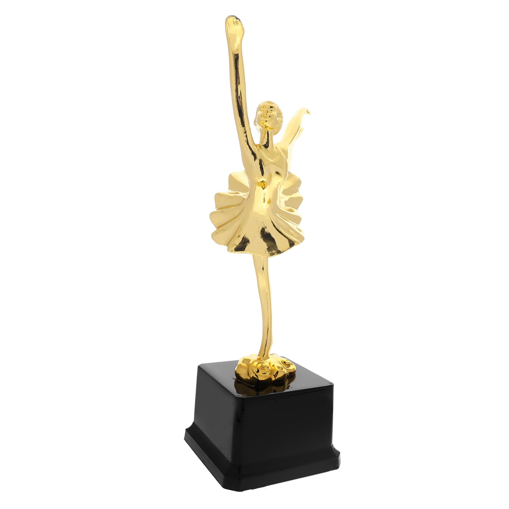 BESPORTBLE Trophäe des Tanzwettbewerbs glitzernder Rock Ballett-Pokal Tanzkostüme Ballett- Tanzwettbewerb Trophäe Ballett Trophäe kleine Tanztrophäe dekorative Balletttrophäe Plastik