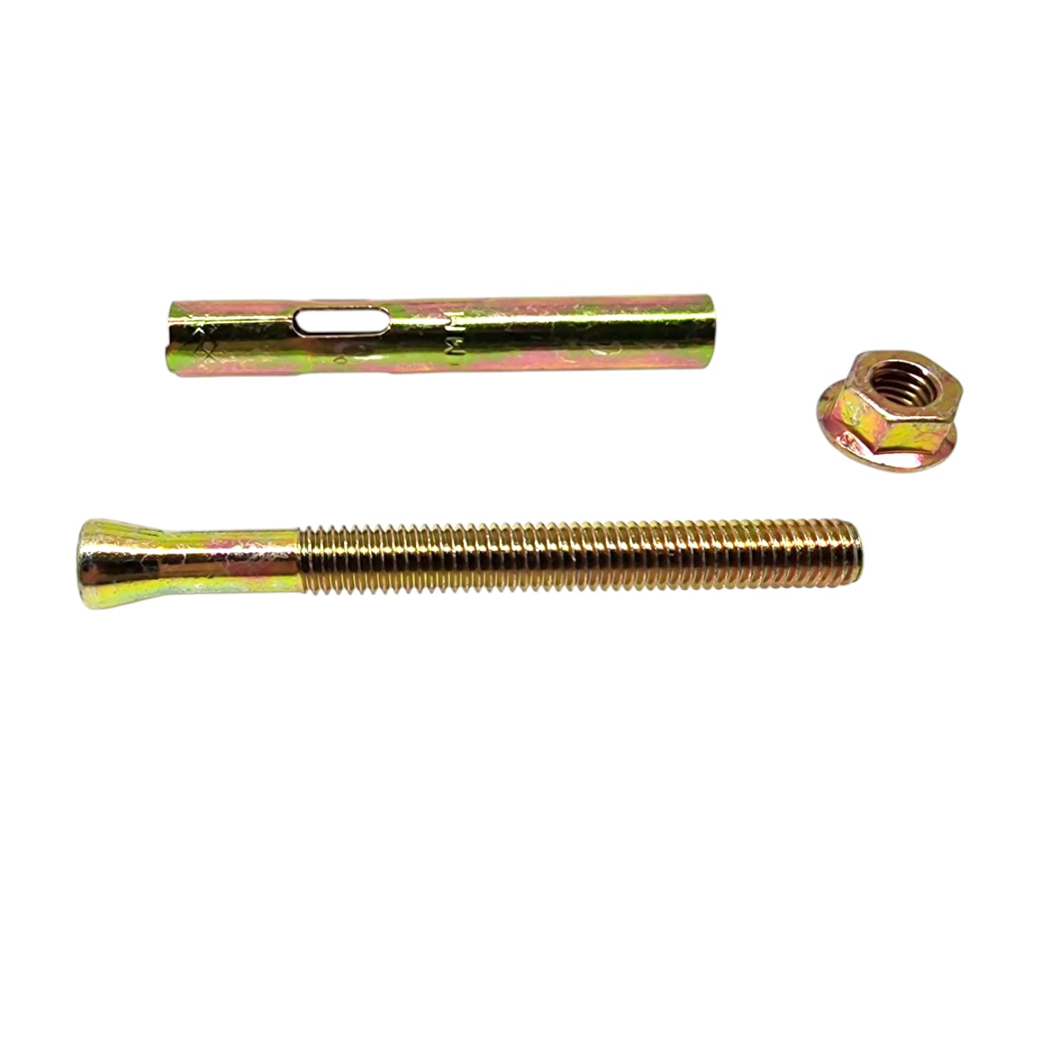 Ancrages De Maçonnerie à Manchon ZYP 10 Mm - Acier Haute Résistance 8.8 - Lot Neuf