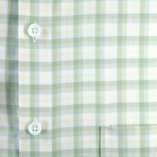 Image of 7-DAYS Men's Premium Checks Formal Shirt - Cotton Rich, Regular Fit, Full Sleeve, with Pocket, Wrinkle Resistant - Stylish Office & Everyday Wear.