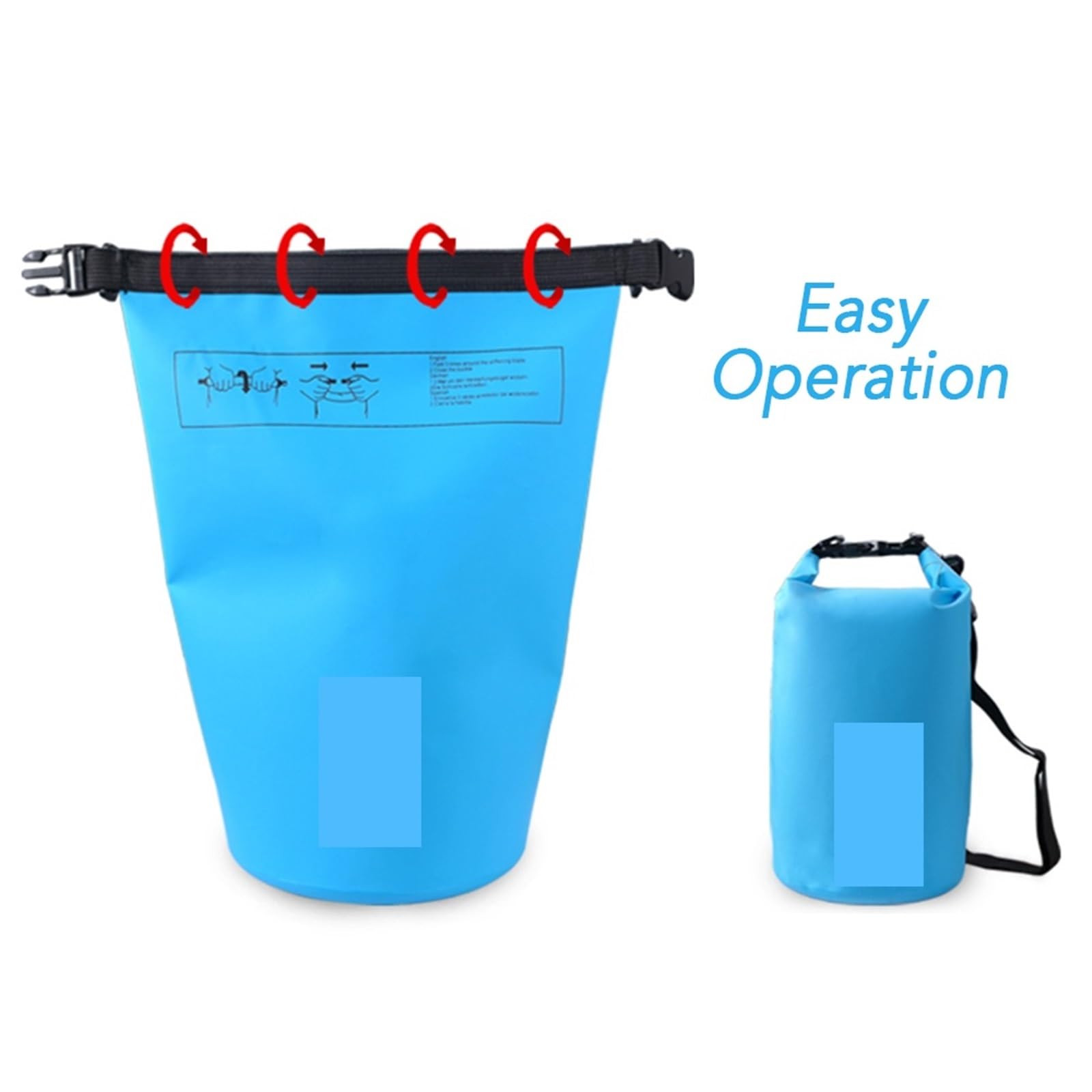 Bolsa Seca Impermeable Mochila Seca Impermeable al Aire Libre Bolsa Flotante de Agua Saco Superior Enrollable for Kayak Rafting canotaje río(Orange,20L)