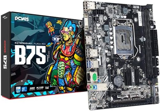Placa Mãe Pcyes B75 Intel 1155: Review Testado por 30 dias para gamers
