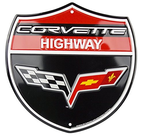 HangTime Corvette Shield Sign