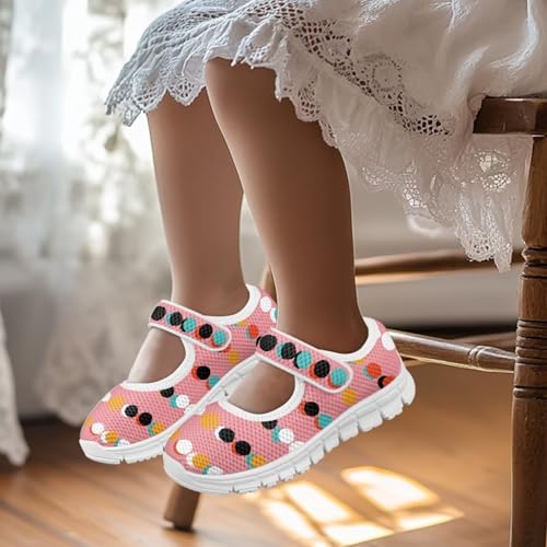 Coloranimal Mary Jane Shoes Girls' Flats Princess Shoes for Girls Dance Shoes Magic Sticker Shallow Mouth Girls Dress Shoes for Kids2