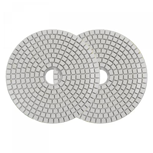 Image of uxcell Diamond Polishing Pad 5-Inch 2000 Grits Wet /Dry Grinding for Stone Concrete Marble Countertop Floor 2pcs