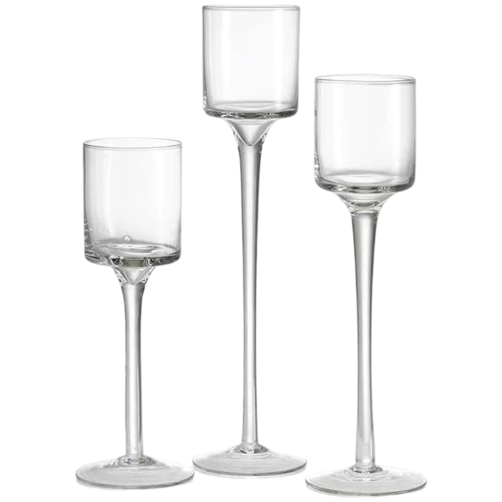 Tealight Holders Glass Candleholders for Floating Table Centerpieces Home Party Wedding Table Decors Votive Holders Decorative