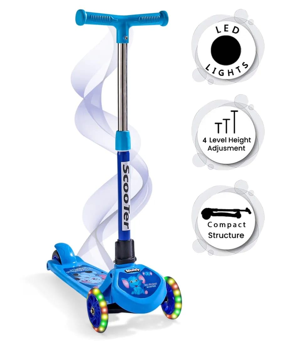 See full amazon price history chart for COSMOBABY Razor Scooter for Kids, 3 Wheel Kids Scooter Smart Kick Scooter with Foldable & Height Adjustable Handle & Extra-Wide LED Wheels & Brake, Skate Scooter for Kids Proudly Made in India COSMOBABY Razor Scooter for Kids, 3 Wheel Kids Scooter Smart Kick Scooter with Foldable & Height Adjustable Handle & Extra-Wide LED Wheels & Brake, Skate Scooter for Kids Proudly Made in India (B0BY5J3B5Y) Amazon Price History, Amazon Price Tracker