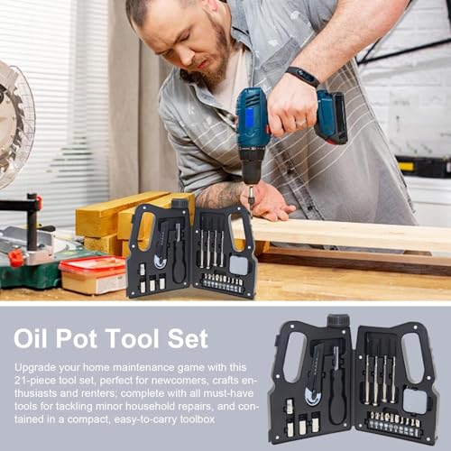 Tournevis multifonction avec boîtier de rangement pour kit d'outils