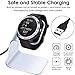 QIBOX Vivoactive 3 Charger Stand (for Vivoactive 3 Smartwatch Only), Replacement USB Charging Dock Cable Compatible with Garmin Vivoactive 3 GPS Smartwatch