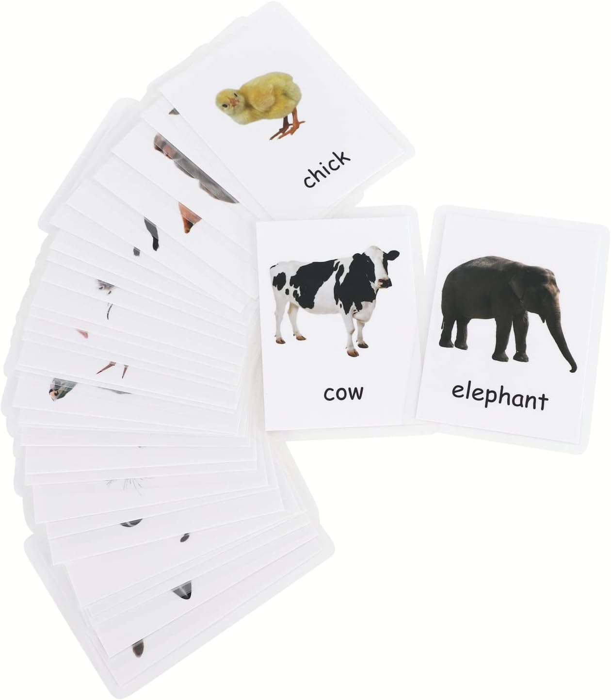 Alphabet Flash Cards for Toddlers Kids ABC Flash Cards Sight Words Learning Spelling Cards Educational Flashcards for Preschool Homeschool Kindergarten Supplies Water and Tear Resistant (Flags)