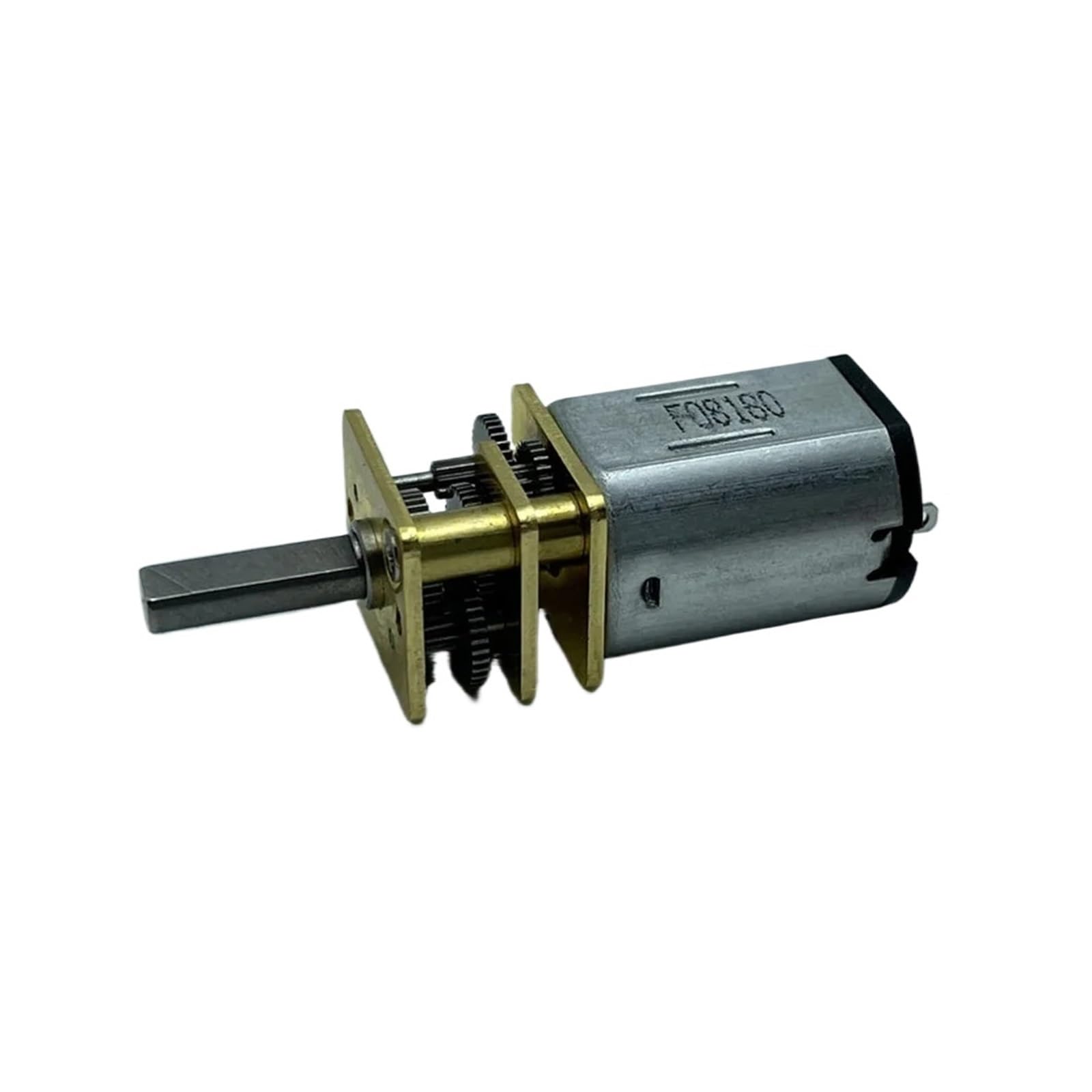 AARTERZZA N20 Starter with Gears, DC 3V-6V, 70 RPM, Low Speed All-Metal Gear Box, Long Shaft B, Starter
