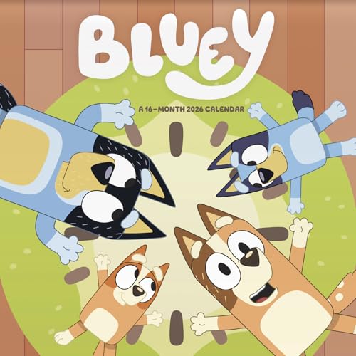 2026 Bluey Wall Calendar